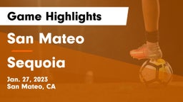 San Mateo  vs Sequoia  Game Highlights - Jan. 27, 2023