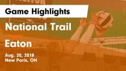 National Trail  vs Eaton Game Highlights - Aug. 20, 2018