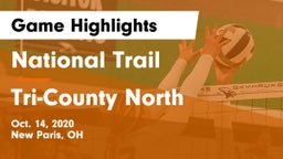 National Trail  vs Tri-County North  Game Highlights - Oct. 14, 2020