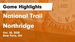 National Trail  vs Northridge  Game Highlights - Oct. 20, 2020