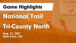 National Trail  vs Tri-County North  Game Highlights - Aug. 31, 2021