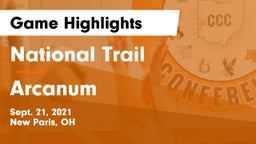 National Trail  vs Arcanum  Game Highlights - Sept. 21, 2021