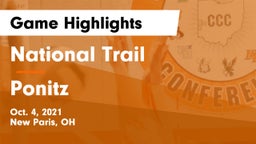 National Trail  vs Ponitz Game Highlights - Oct. 4, 2021