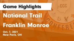 National Trail  vs Franklin Monroe  Game Highlights - Oct. 7, 2021