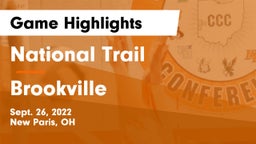 National Trail  vs Brookville  Game Highlights - Sept. 26, 2022