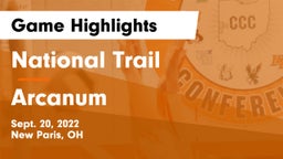 National Trail  vs Arcanum  Game Highlights - Sept. 20, 2022