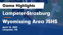 Lampeter-Strasburg  vs Wyomissing Area JSHS Game Highlights - April 15, 2023
