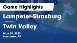 Lampeter-Strasburg  vs Twin Valley  Game Highlights - May 25, 2023