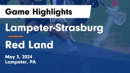 Lampeter-Strasburg  vs Red Land  Game Highlights - May 3, 2024