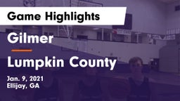 Gilmer  vs Lumpkin County  Game Highlights - Jan. 9, 2021