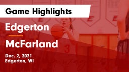 Edgerton  vs McFarland  Game Highlights - Dec. 2, 2021