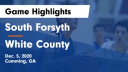 South Forsyth  vs White County  Game Highlights - Dec. 5, 2020