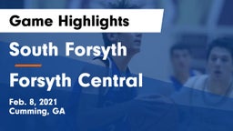 South Forsyth  vs Forsyth Central  Game Highlights - Feb. 8, 2021