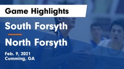 South Forsyth  vs North Forsyth  Game Highlights - Feb. 9, 2021