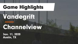 Vandegrift  vs Channelview  Game Highlights - Jan. 11, 2020