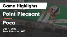 Point Pleasant  vs Poca  Game Highlights - Oct. 1, 2019