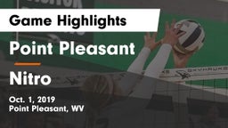 Point Pleasant  vs Nitro  Game Highlights - Oct. 1, 2019