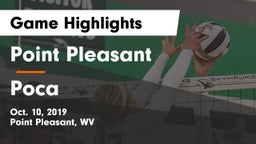 Point Pleasant  vs Poca  Game Highlights - Oct. 10, 2019