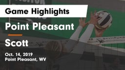 Point Pleasant  vs Scott  Game Highlights - Oct. 14, 2019