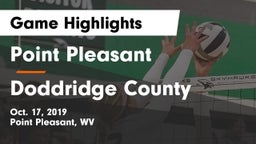 Point Pleasant  vs Doddridge County  Game Highlights - Oct. 17, 2019