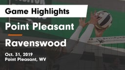 Point Pleasant  vs Ravenswood  Game Highlights - Oct. 31, 2019