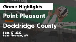 Point Pleasant  vs Doddridge County  Game Highlights - Sept. 17, 2020