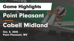 Point Pleasant  vs Cabell Midland  Game Highlights - Oct. 8, 2020