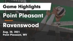 Point Pleasant  vs Ravenswood Game Highlights - Aug. 28, 2021