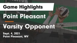 Point Pleasant  vs Varsity Opponent Game Highlights - Sept. 4, 2021