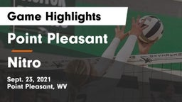 Point Pleasant  vs Nitro  Game Highlights - Sept. 23, 2021