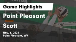 Point Pleasant  vs Scott  Game Highlights - Nov. 6, 2021