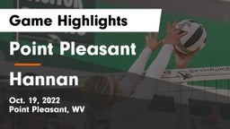 Point Pleasant  vs Hannan   Game Highlights - Oct. 19, 2022