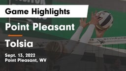 Point Pleasant  vs Tolsia  Game Highlights - Sept. 13, 2022