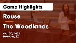 Rouse  vs The Woodlands  Game Highlights - Oct. 30, 2021