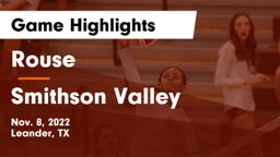 Rouse  vs Smithson Valley  Game Highlights - Nov. 8, 2022