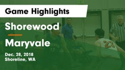 Shorewood  vs Maryvale  Game Highlights - Dec. 28, 2018