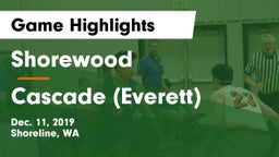 Shorewood  vs Cascade  (Everett) Game Highlights - Dec. 11, 2019