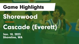 Shorewood  vs Cascade  (Everett) Game Highlights - Jan. 18, 2023