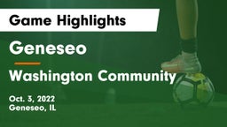 Geneseo  vs Washington Community  Game Highlights - Oct. 3, 2022