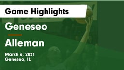 Geneseo  vs Alleman  Game Highlights - March 6, 2021