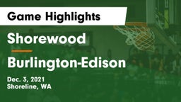 Shorewood  vs Burlington-Edison  Game Highlights - Dec. 3, 2021