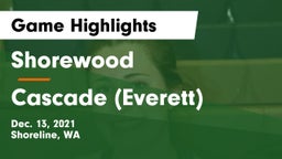 Shorewood  vs Cascade  (Everett) Game Highlights - Dec. 13, 2021