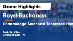 Boyd-Buchanan  vs Chattanooga Southeast Tennessee Home Education Association Game Highlights - Aug. 22, 2023
