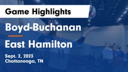Boyd-Buchanan  vs East Hamilton  Game Highlights - Sept. 2, 2023