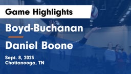 Boyd-Buchanan  vs Daniel Boone Game Highlights - Sept. 8, 2023