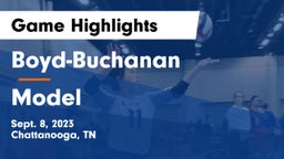 Boyd-Buchanan  vs Model Game Highlights - Sept. 8, 2023