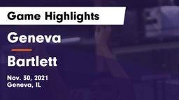 Geneva  vs Bartlett  Game Highlights - Nov. 30, 2021