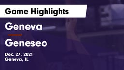 Geneva  vs Geneseo  Game Highlights - Dec. 27, 2021