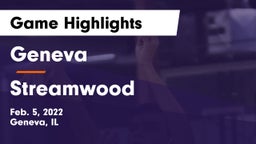Geneva  vs Streamwood  Game Highlights - Feb. 5, 2022