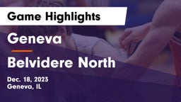 Geneva  vs Belvidere North  Game Highlights - Dec. 18, 2023
